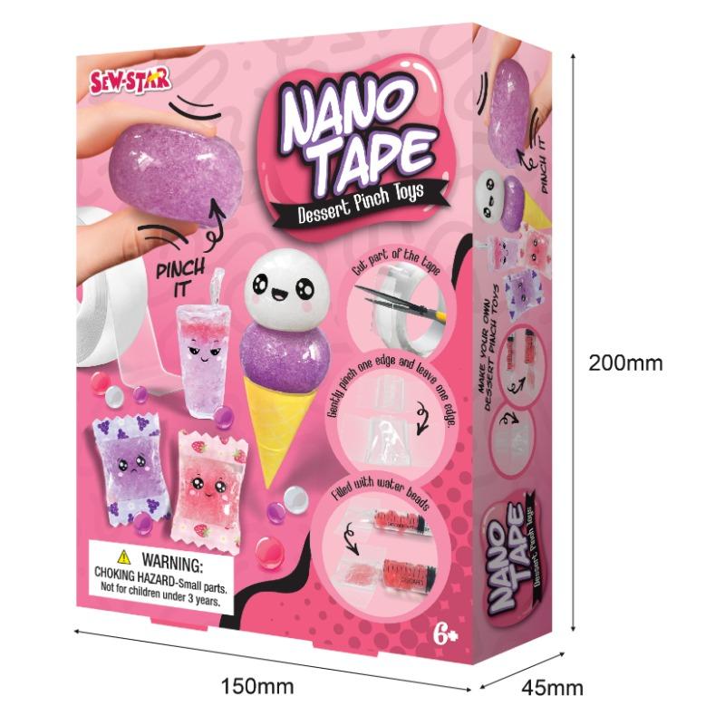 Sew Star Nano Tape Bubble Pinch Toys - Sweet