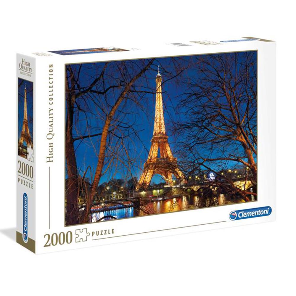 Clementoni -Puzzle Eiffel Tower 2000 Pcs