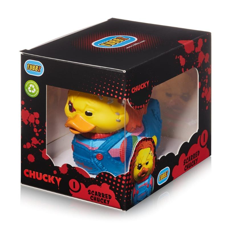 Childs Play Tubbz BOXED Chucky Scarred