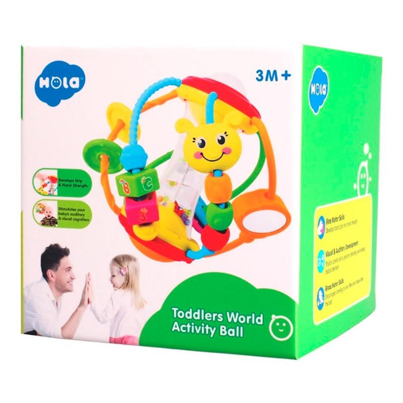 Hola Toddlers World Activity Ball