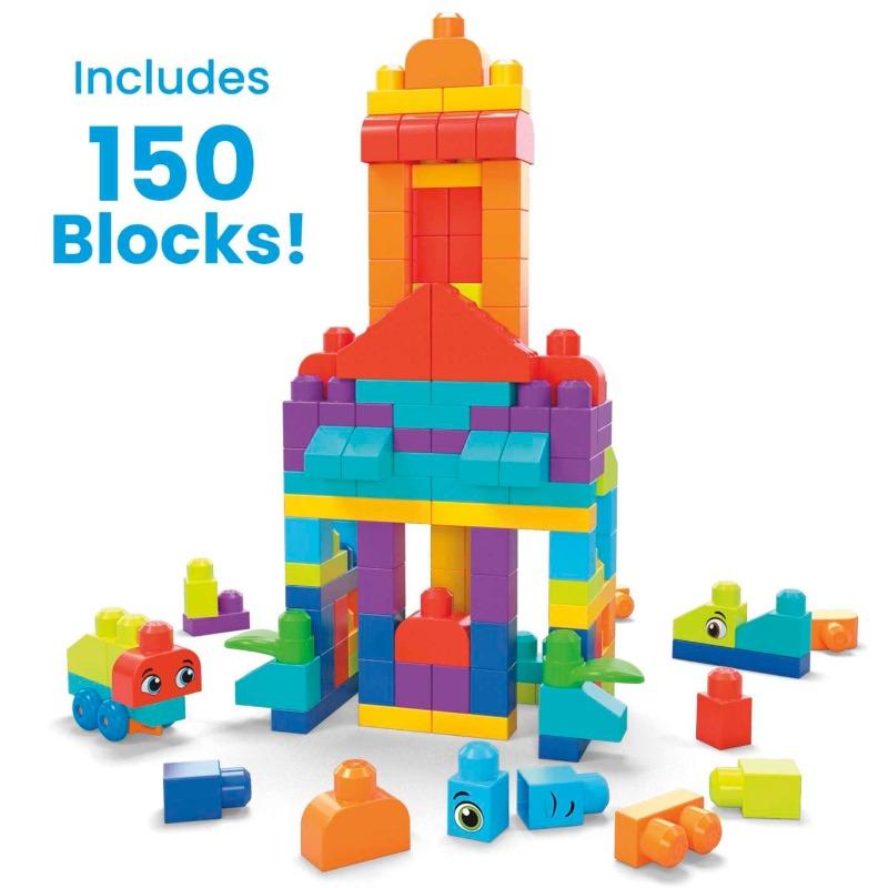 Mega Bloks Bigger Building Bag - 150 Pcs