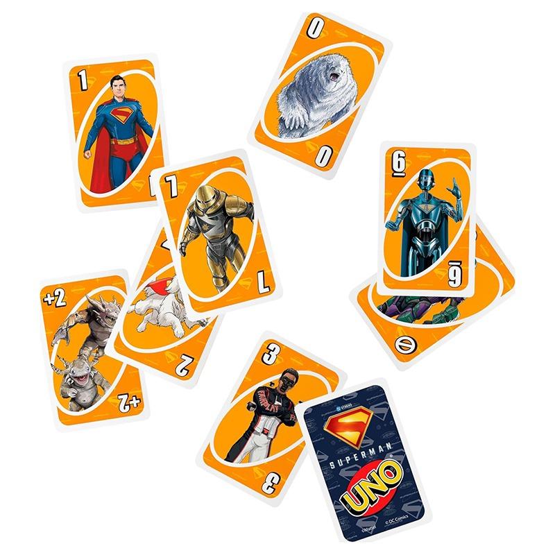UNO Superman Movie Playing Cards Game