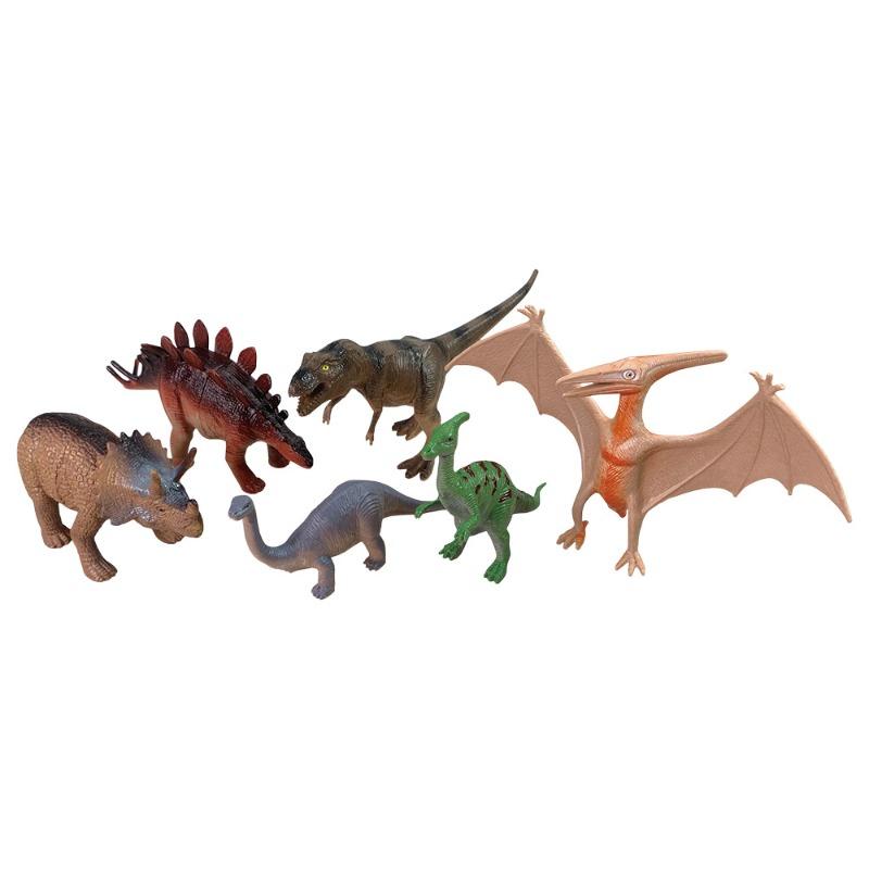 Wenno Dinosaurs Playset - 6 Pcs