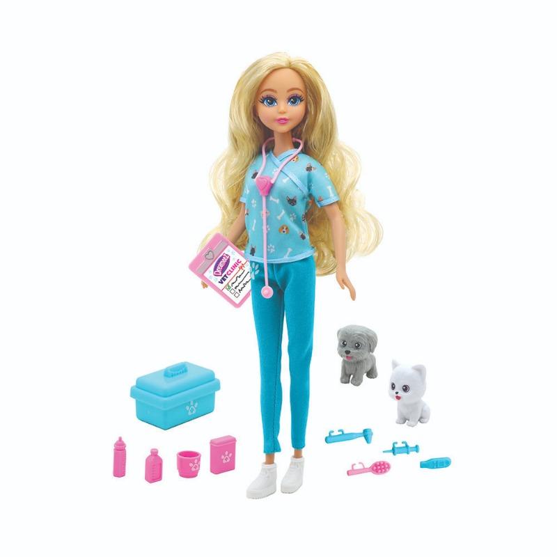 Funville Dreameez Veterinary Clinic Dolls Playset 29 cm