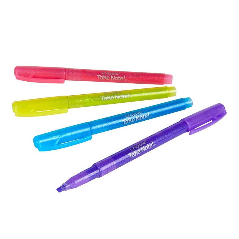 Crayola Glitter Highlighters -4 Colors