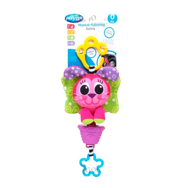 Playgro Musical Pullstring Bunny