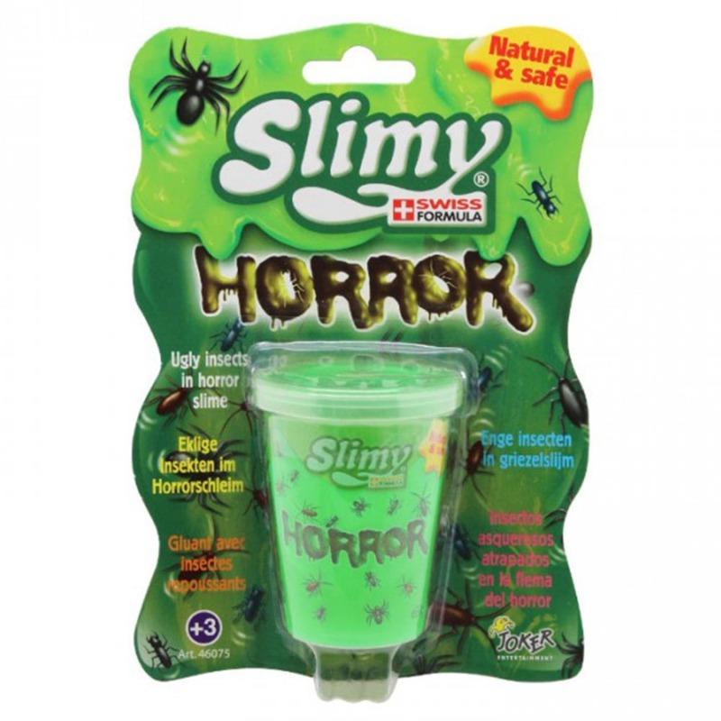 Slimy Mini Horror Slimy Blister Card Green