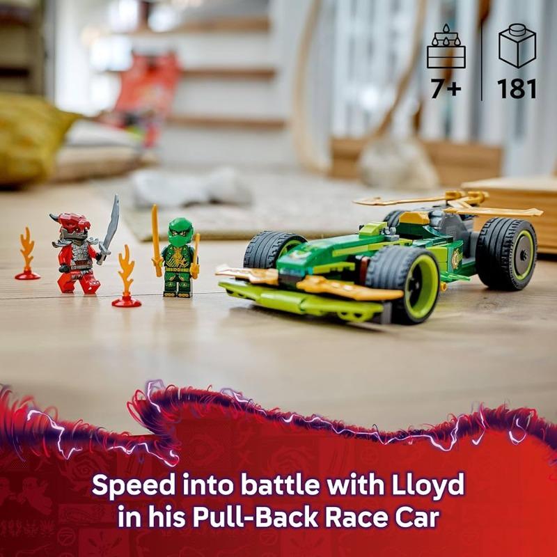 Lego Ninjago Lloyd's Pull-Back Race Car 71828