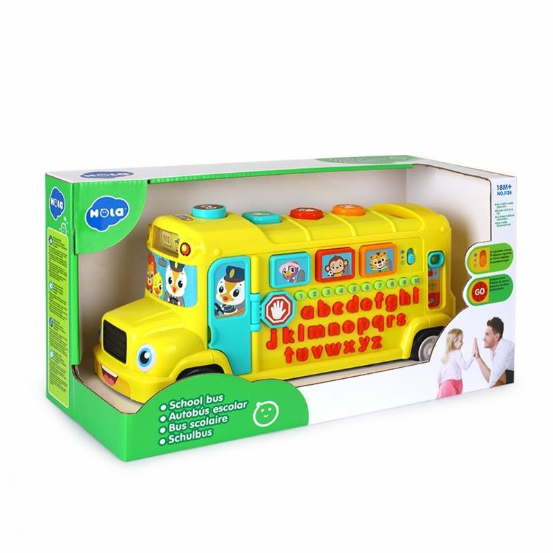 Hola School Bus Toy
