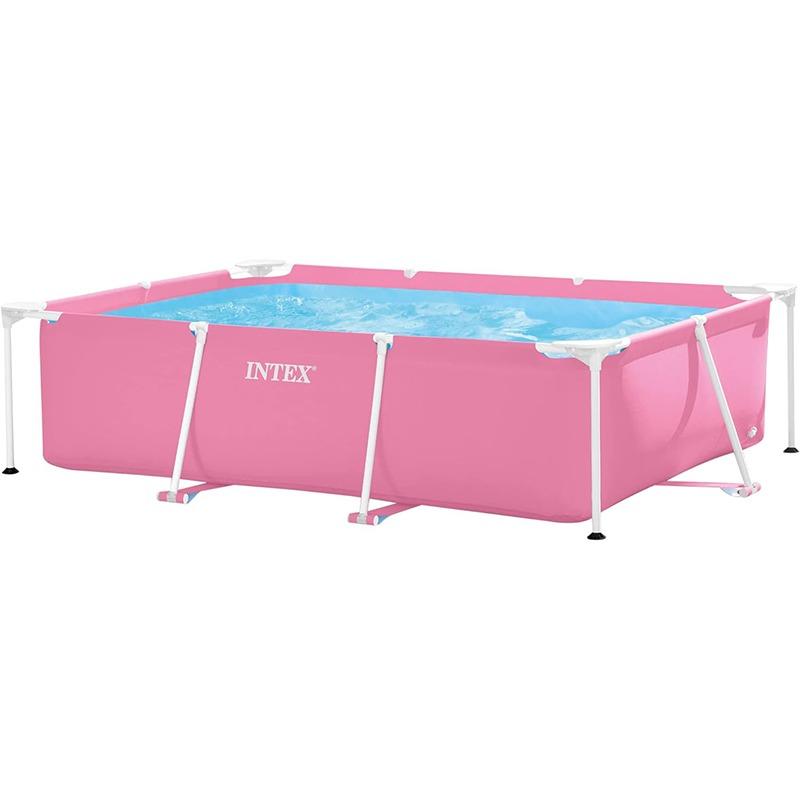 Intex Pink Rectangular Frame Pool