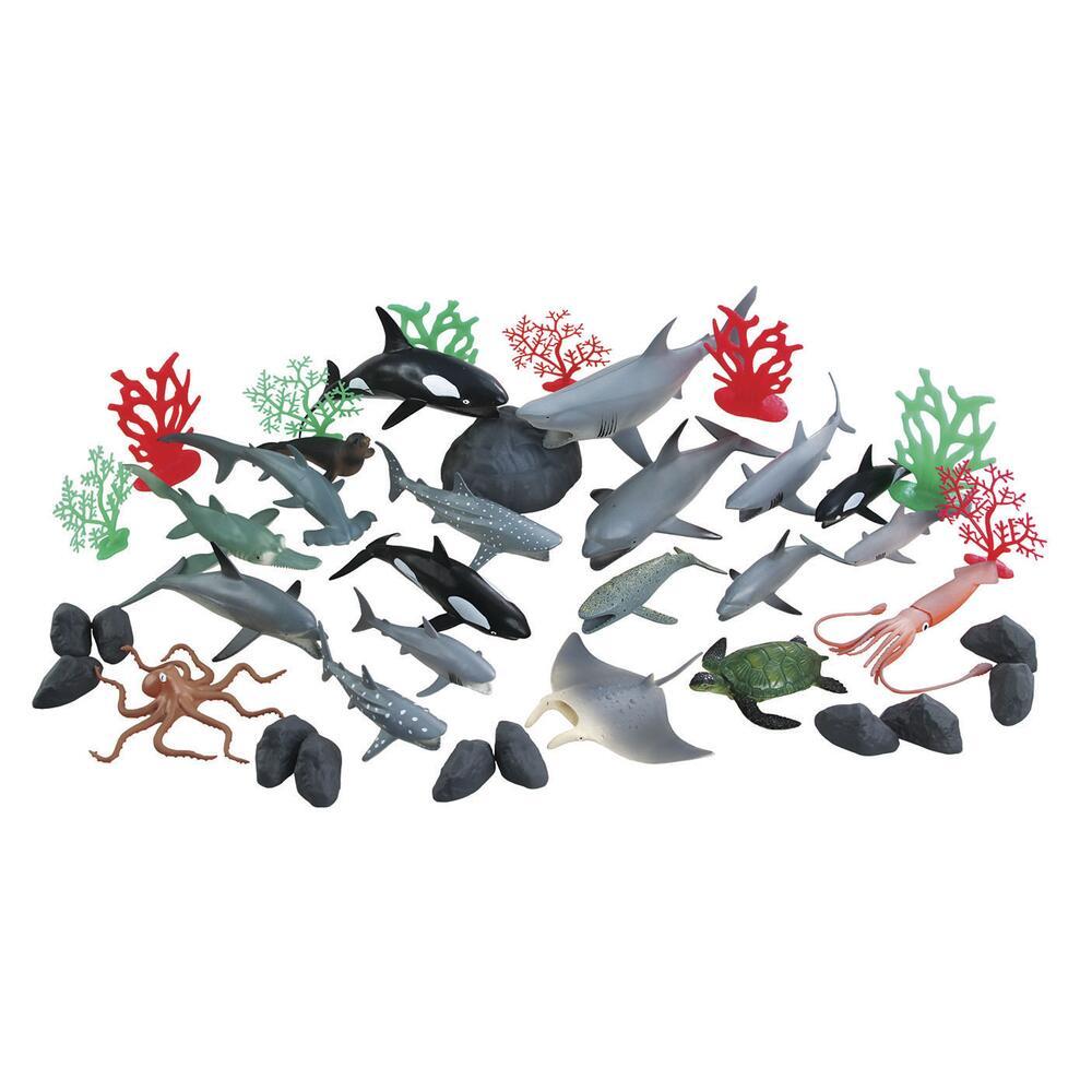 Wenno Ocean Animals Playset - 30 Pcs