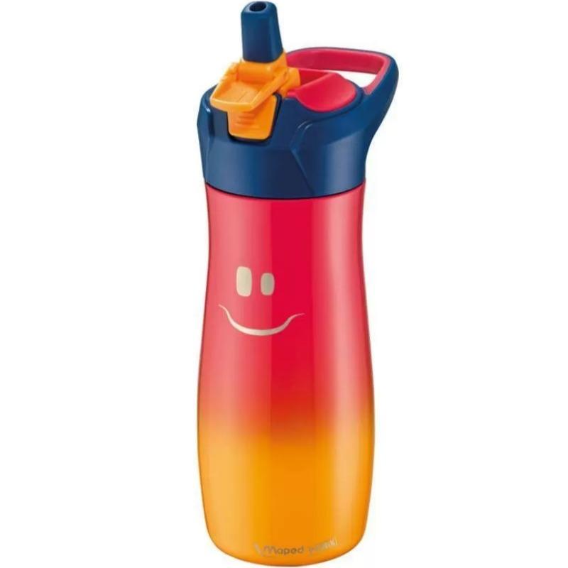 Buy 1 Get 1 Maped Picnik Concept Steel Bottle 580ml - Pink