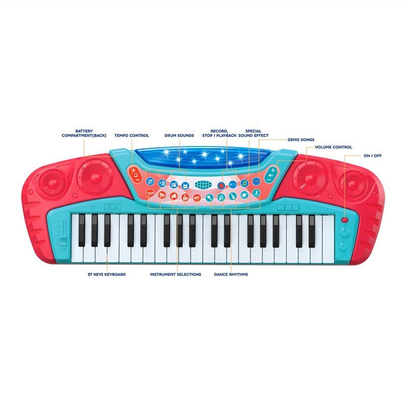 Junca 37 Key Electric Keyboard Piano