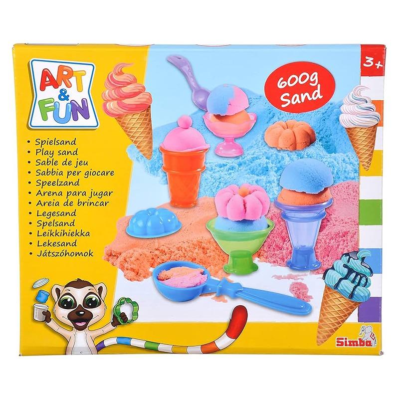 Simba Art and Fun Play Sand Set - Ice Creme