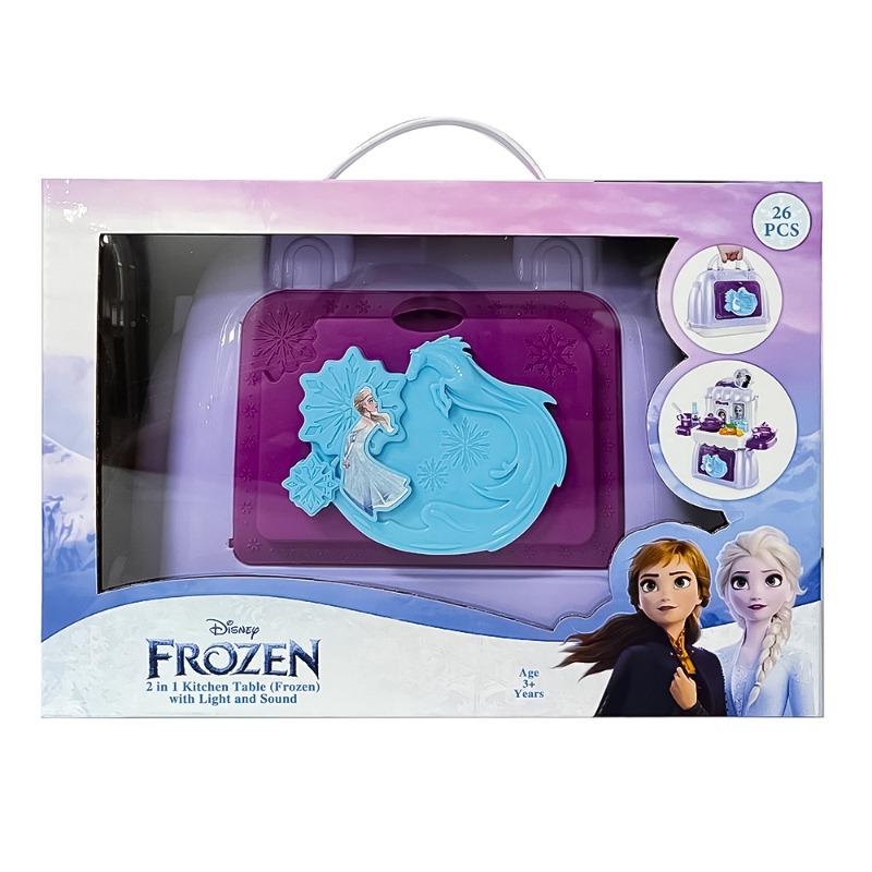 Disney Frozen 2-in-1 Kitchen Table Play Set 26-Piece
