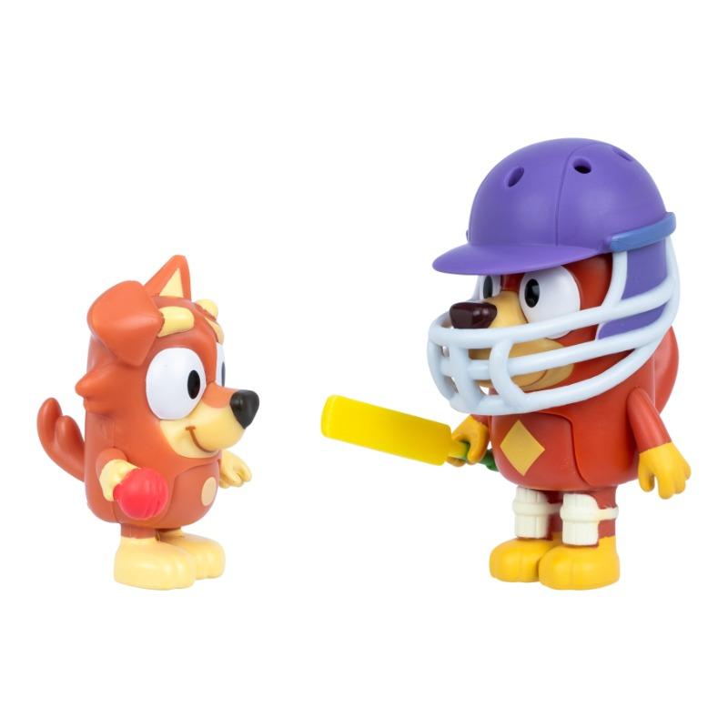 Bluey Figure 2 Pack Cricket S14 - Collectible Playset