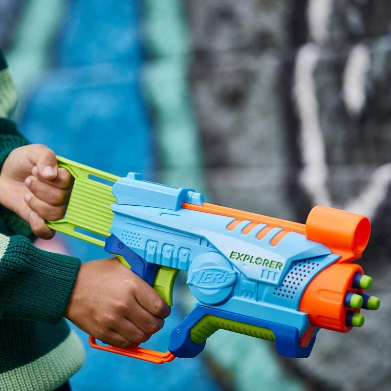 Nerf Elite Junior Explorer Easy-Play Foam Blaster