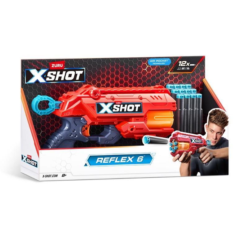 X Shot Excel Reflex 6 By Zuru