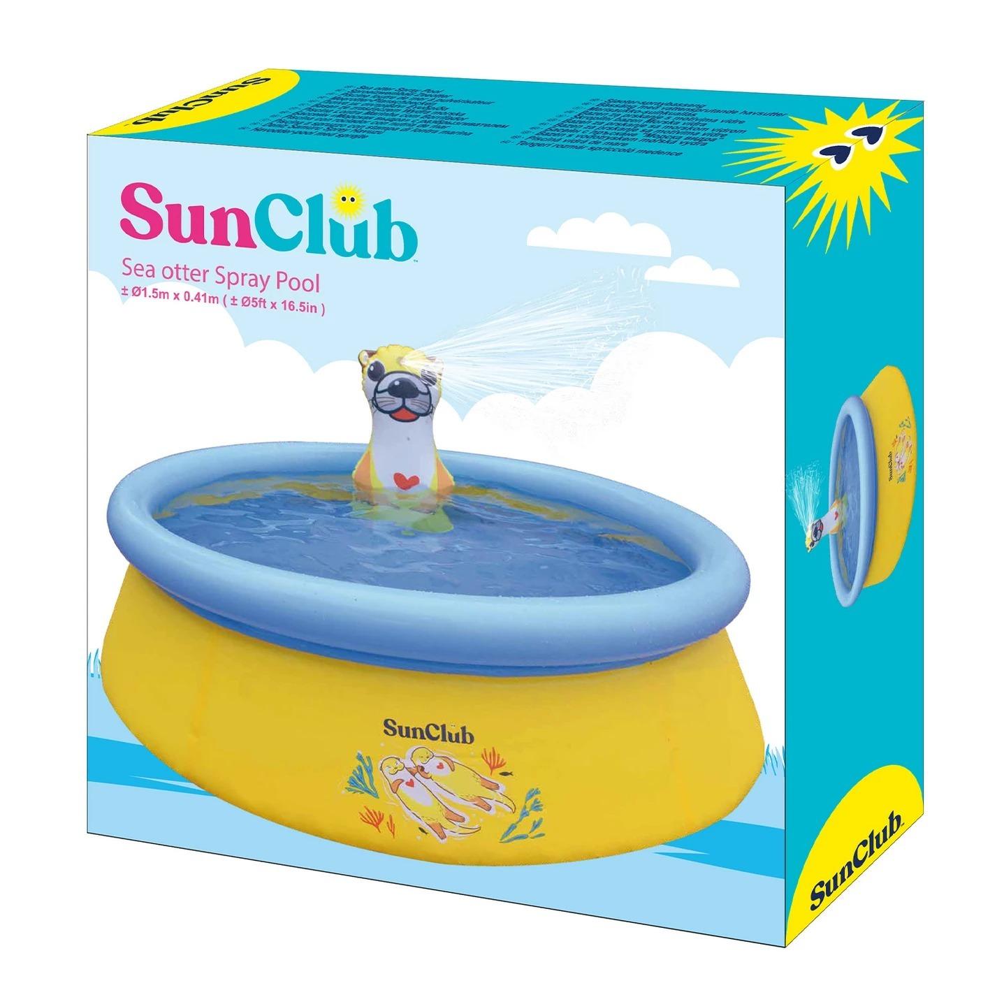 Sun Club Sea Otter Spray Pool