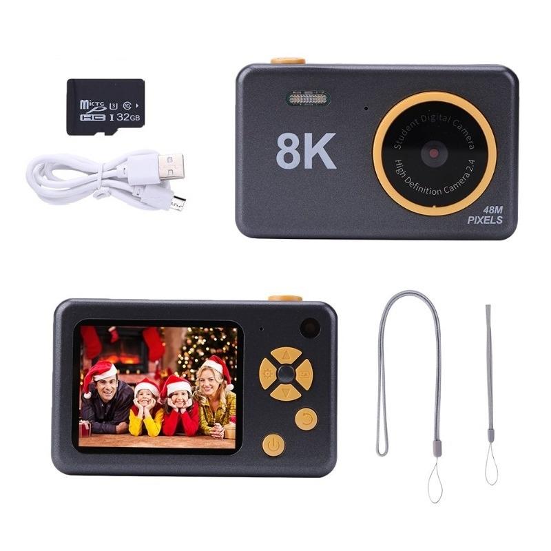 My Cam Children 8K Digital Camera Black