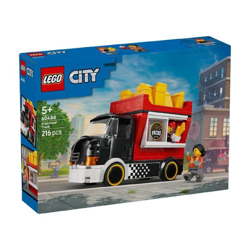 Lego Building Kit Fries Food Truck 60488