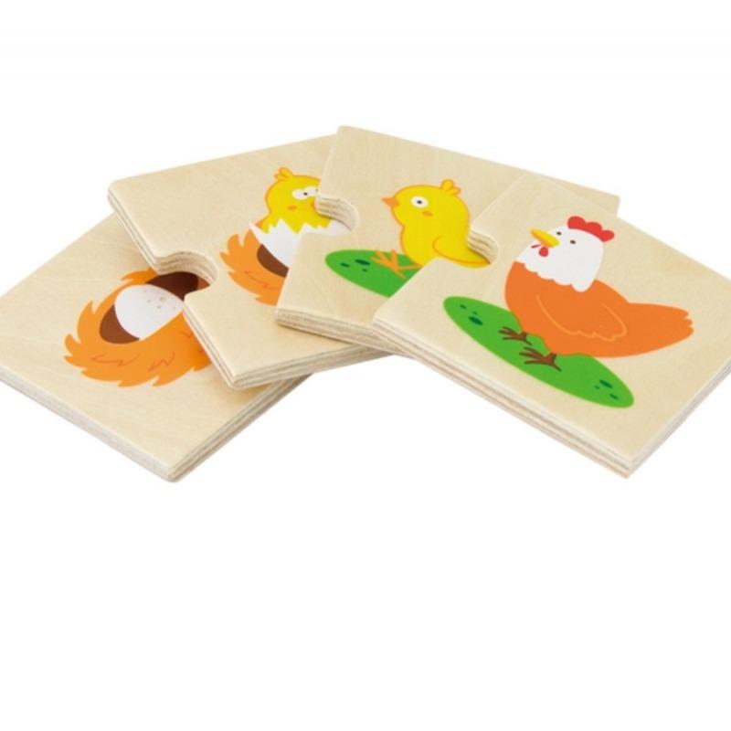 Viga Growing Puzzle Set