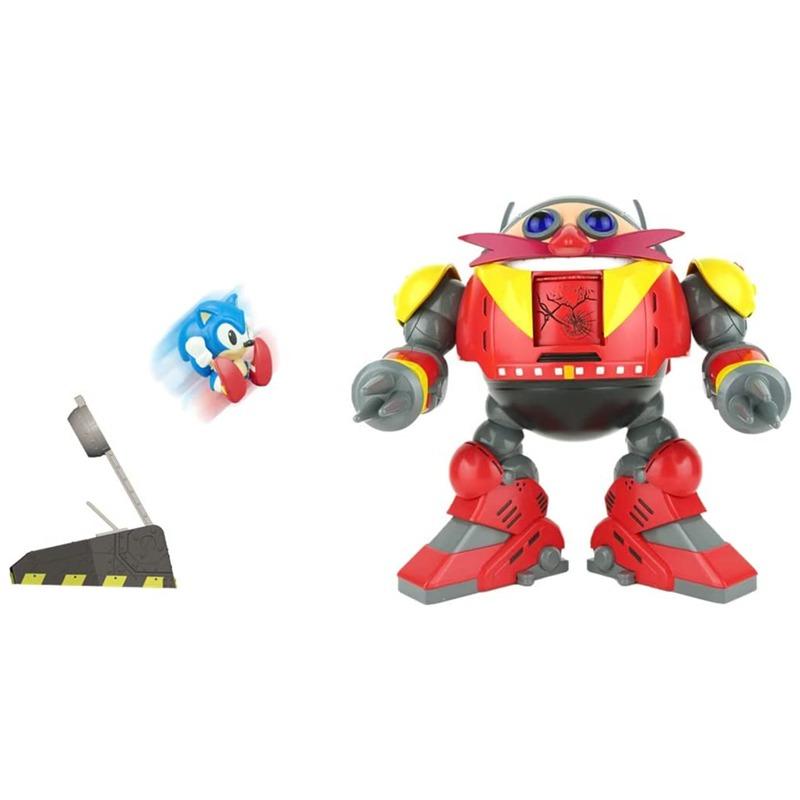 Sonic The Hedgehog Giant Eggman Robot Battle Set with Catapult