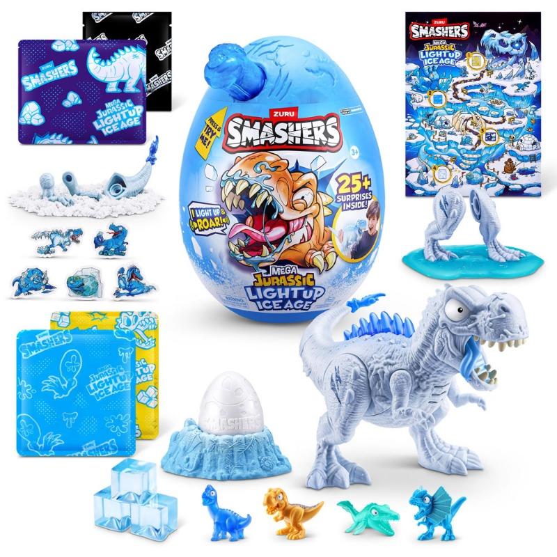 Smasher Dino Ice Age Light Up Mega Egg (S1)