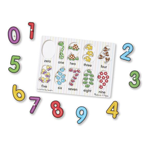 Melissa and Doug See-Inside Numbers Peg