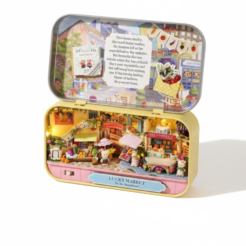 Lucky Market Music Box