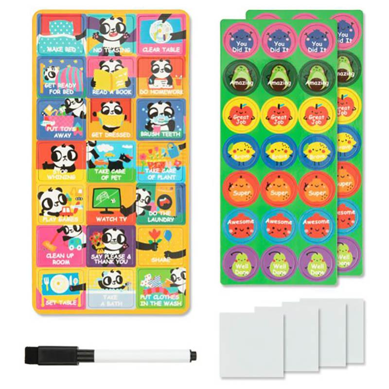 Tooky Land Magnetic Responsibility Chart - 73 Pcs