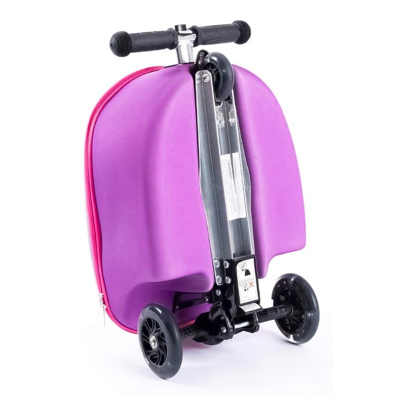 Eva Scooter Suitcase Unicorn - 19 Inch