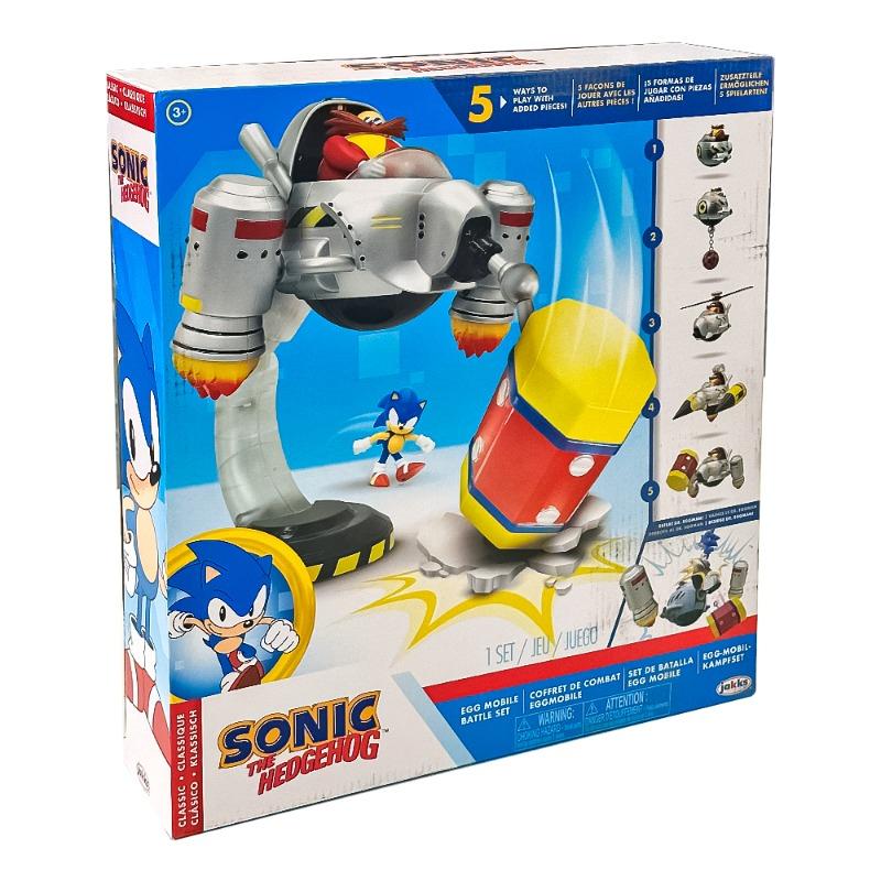 Sonic The Hedgehog Egg Mobile Battle Set