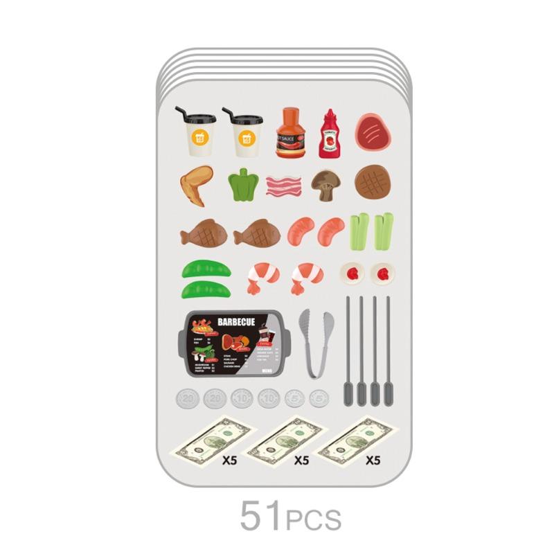 Interactive Kids BBQ Kitchen Playset