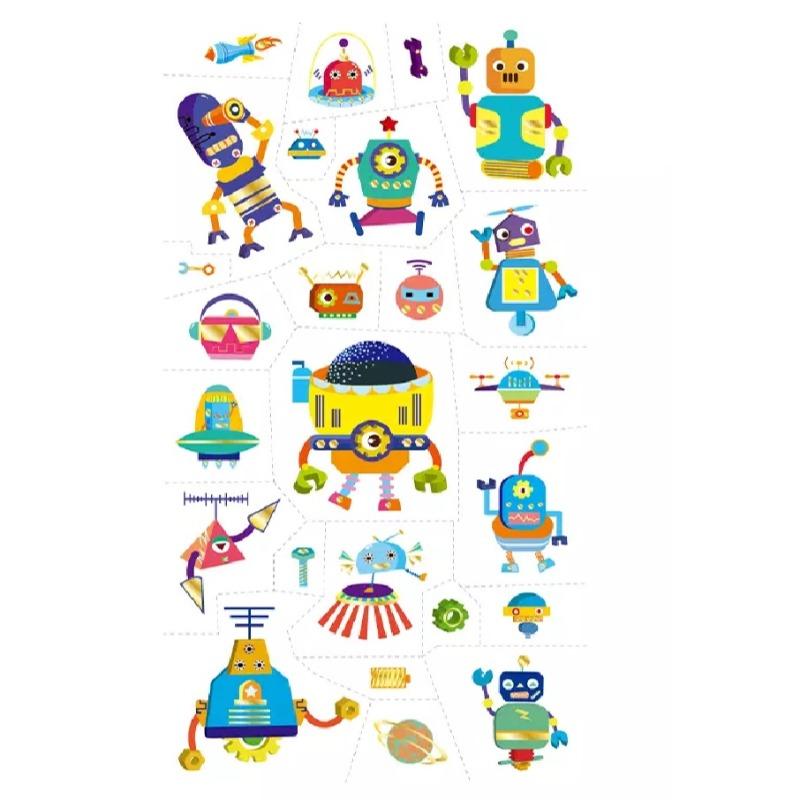 Avenir Tattoo Sticker Robot