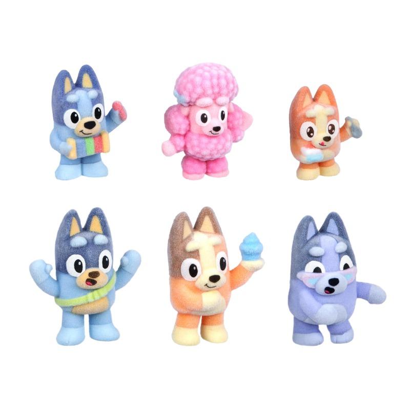 Bluey Fuzzies Deluxe Figure Pack – Collectible Character Set
