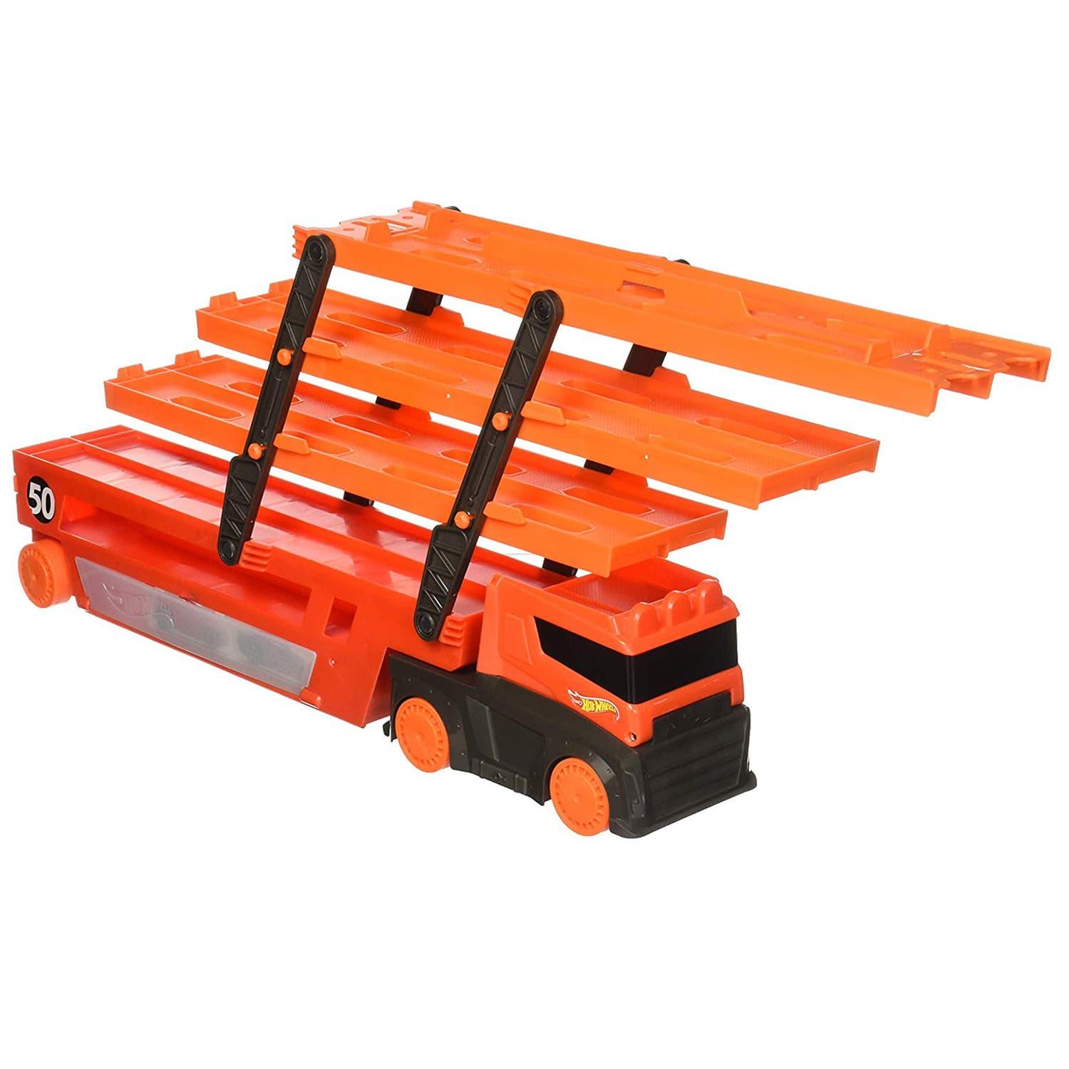 Hot Wheels Mega Hauler 6 Expandable Levels