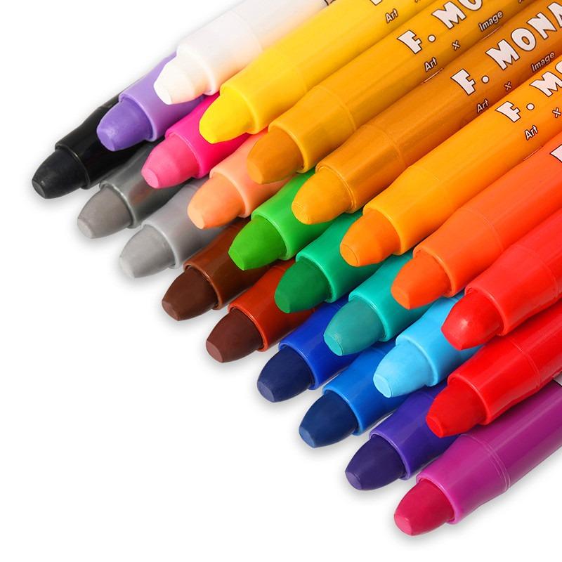 Lebze Flower Monaco Crayons 36 Color Pull
