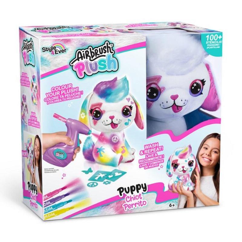 Style 4 Ever Airbrush Plush Puppy