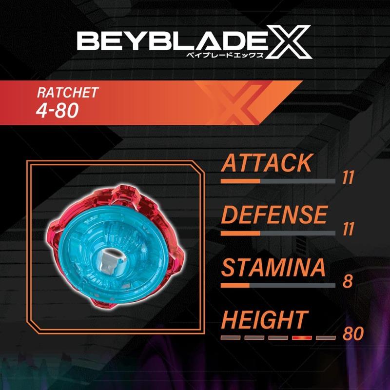 Beyblade X Steel Samurai 4-80T Booster Pack Set