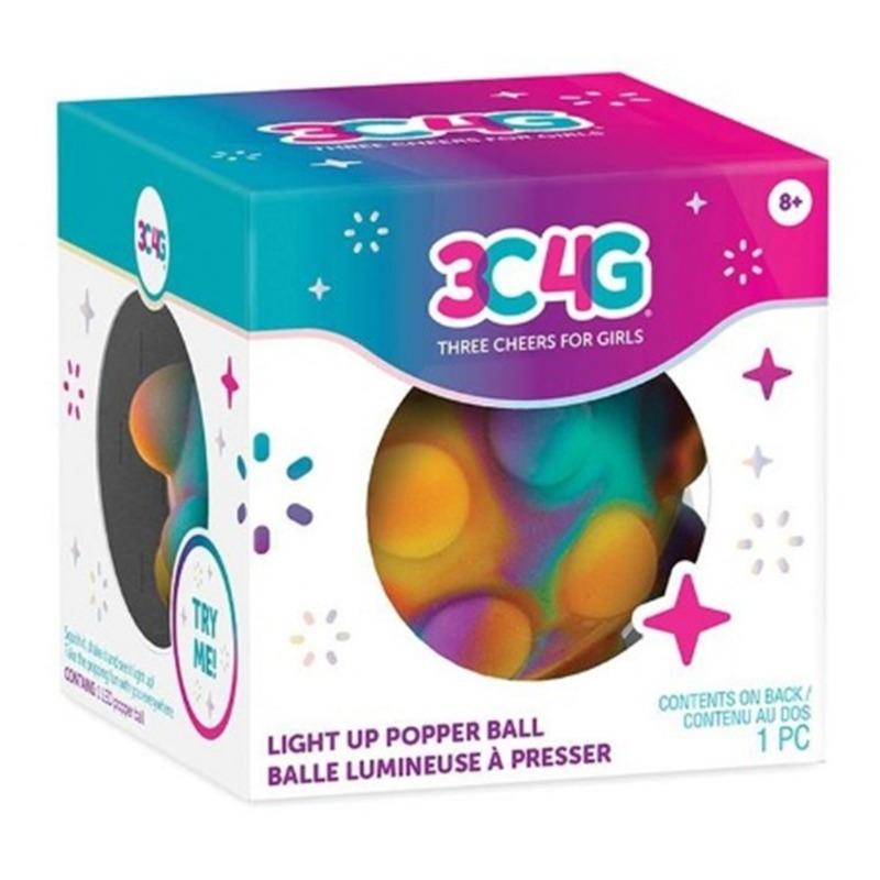 3C4G Fidget LED Popper Ball