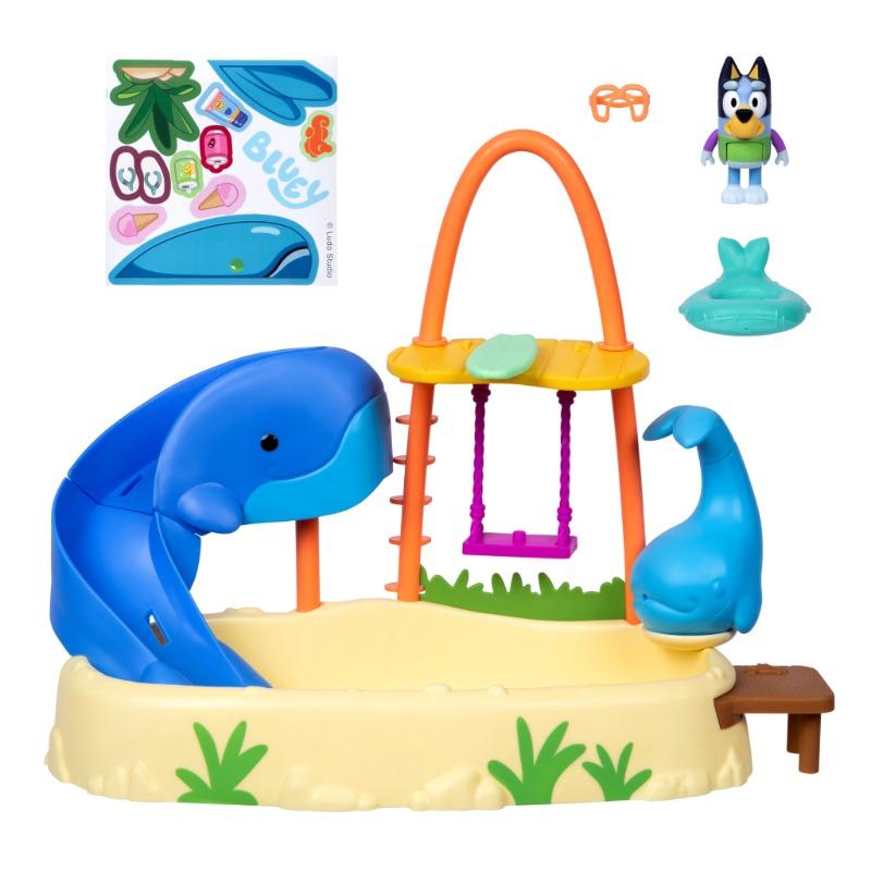 Bluey Color Change Bluey's Whale Island Playset