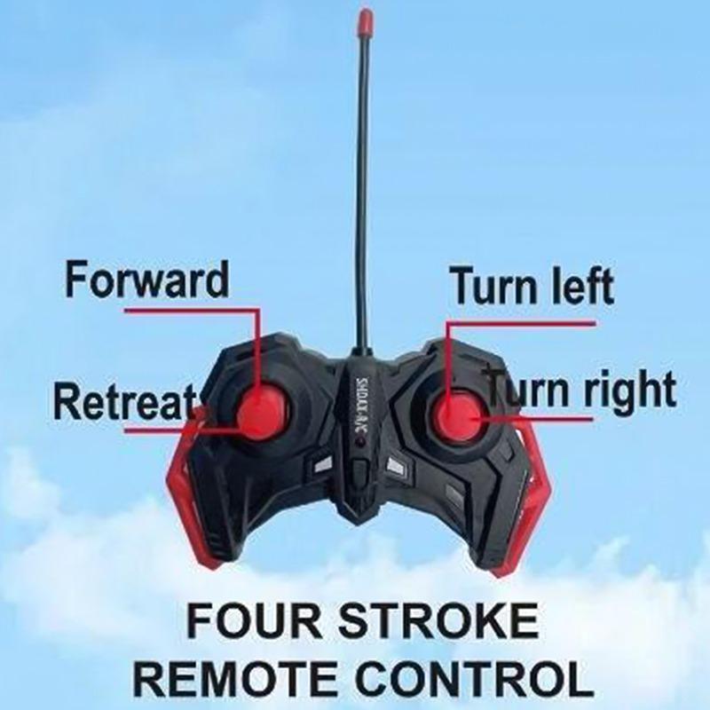 4CH RC Airplane Toy A380 - Red