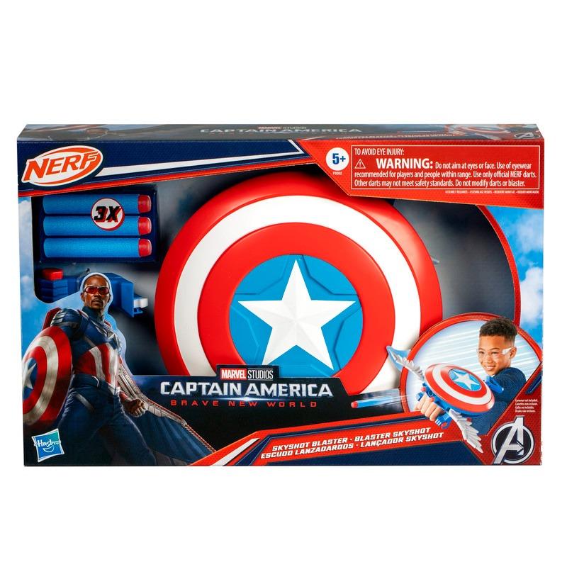 Hasbro Avengers Captain America NWO Skyshot Blaster