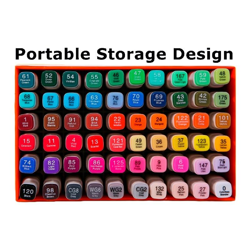 Mobee Twin Marker 60 Colors