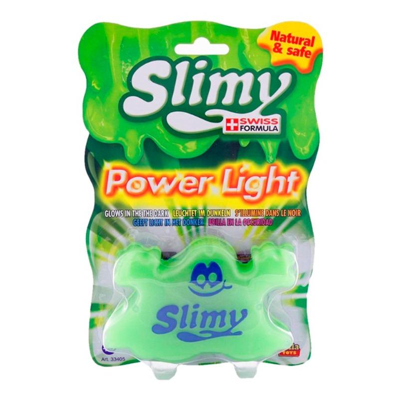 Slimy Power Light Slime Blister Card
