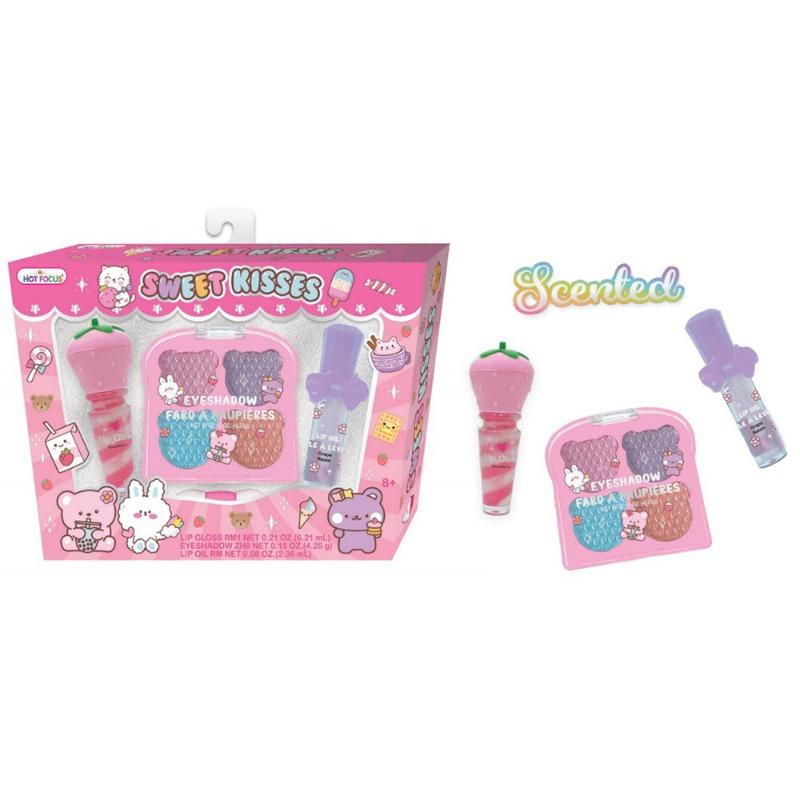 Hot Focus - Sweet Kiss Scented Makeup Set for Girls
