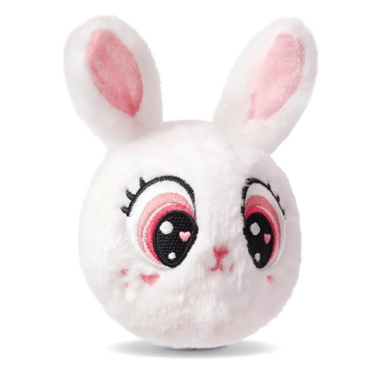 Bouncibles Rabbit White Plush Toy - Evie