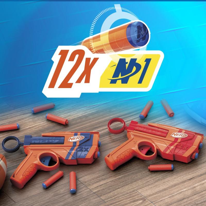 Nerf N Series - 2-Dart Launcher Set with 12 N1 Darts