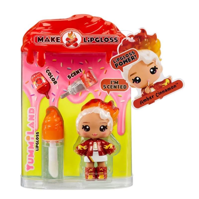 Yummiland Lip Gloss Doll Series 2 - Cinnamon Spice Amber